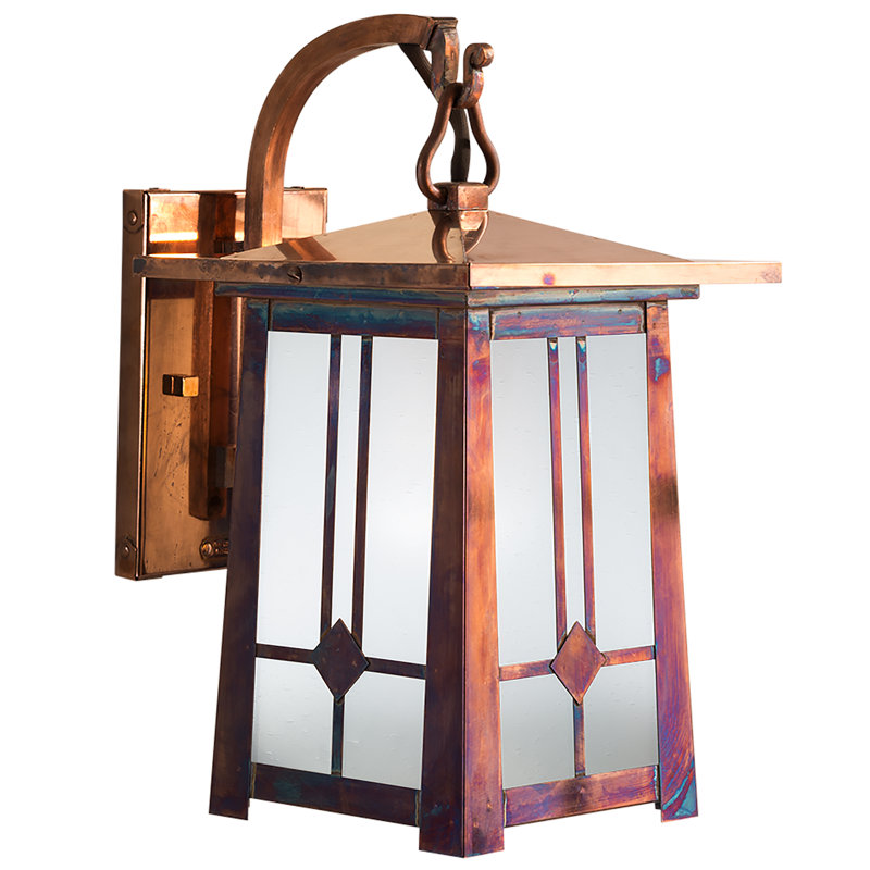 Millwood Pines Beyer Hook Outdoor Wall Lantern Wayfair